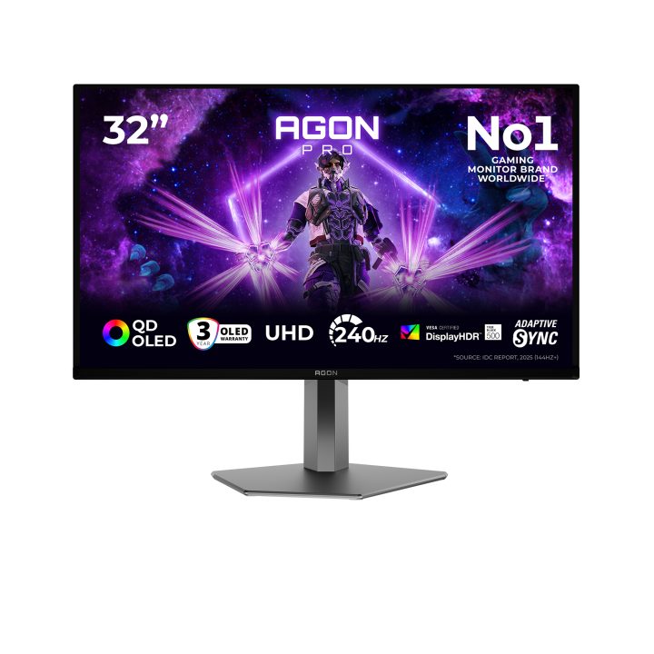 AOC AGON PRO AG326UZD2 PC Monitor 31.5" 3840 x 2160 Pixels 4K Ultra…