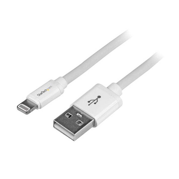 StarTech.com 2m Lightning to USB Cable - Long Cable for iPhone / iPad…
