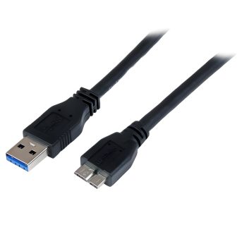 StarTech.com Certified 1m USB 3.0 (5Gbps) Super Speed SS Micro USB B…