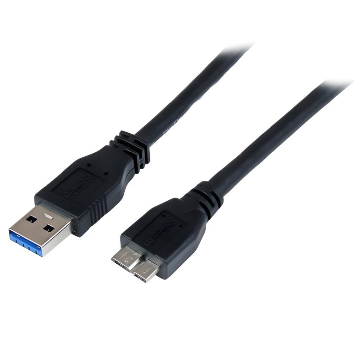 StarTech.com Cabo Certificado 1m USB 3.0 (5Gbps) Super Speed SS Micro…