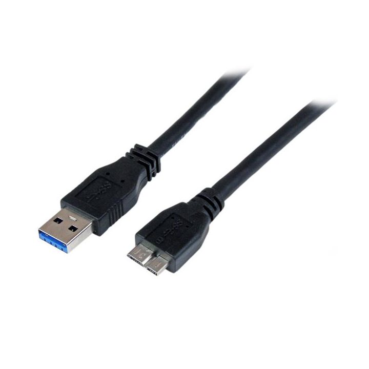 StarTech.com Cabo Certificado 1m USB 3.0 (5Gbps) Super Speed SS Micro…