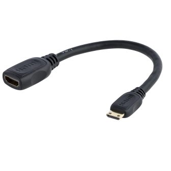 StarTech.com Adaptador de 12,5cm Mini HDMI a HDMI - HDMI de Alta…