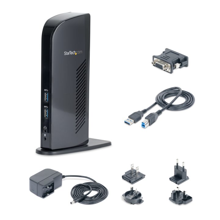 StarTech.com Estação de Ancoragem USB 3.0 para 2 Monitores para…