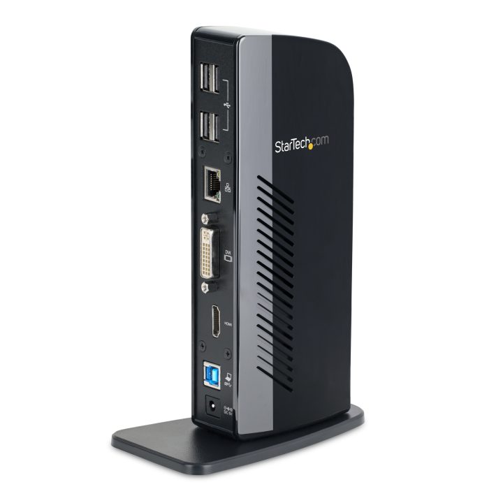 StarTech.com 2-Monitor USB 3.0 Laptop Docking Station - HDMI and…