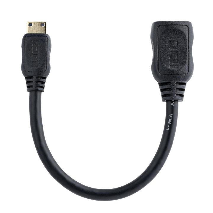 StarTech.com Adaptador de 12,5 cm Mini HDMI a HDMI - HDMI de Alta…