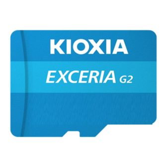 Cartão de memória micro SD KIOXIA 128GB exceria g2 com adaptador V30…