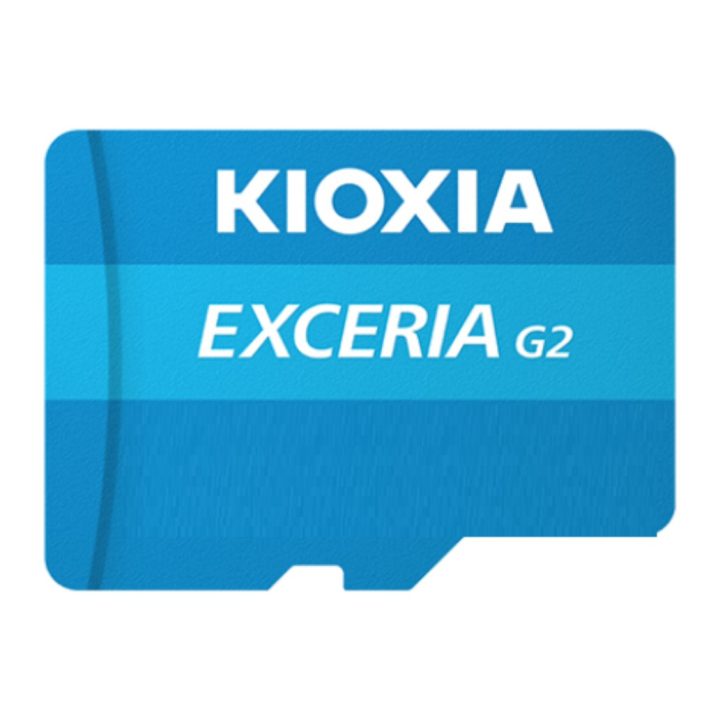 KIOXIA 128GB EXCERIA G2 Micro SD Memory Card with Adapter V30…