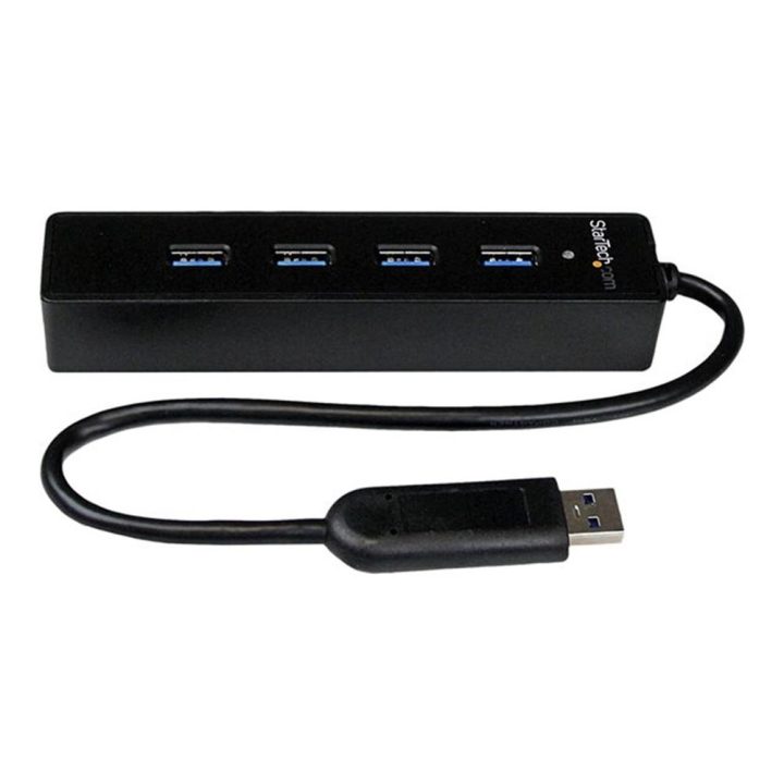 StarTech.com USB 3.0 (5Gbps) SuperSpeed Portable 4-Port Hub Adapter -…