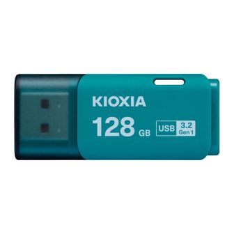 KIOXIA 128GB U301 USB 3.2 Flash Drive aqua (LU301L128GG4)
