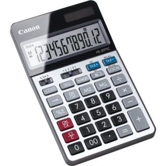 Canon HS-20TSC Desktop Calculator Financial Calculator Black, Silver