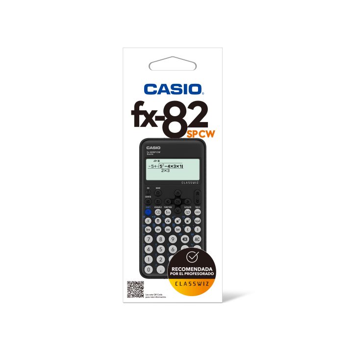 Calculadora cientifica de 12 dígitos Casio fx-82 sp cw