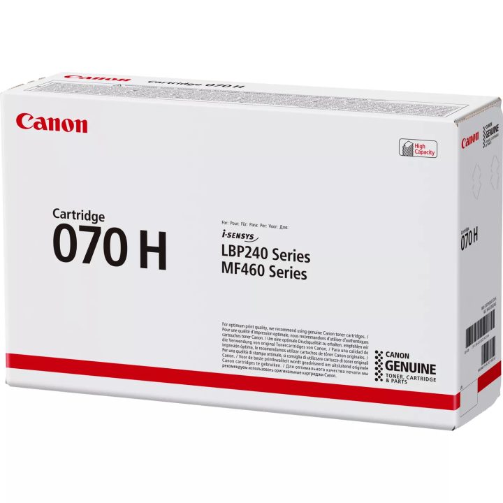 Canon 070H cartucho de toner 1 unidade(s) Original Preto