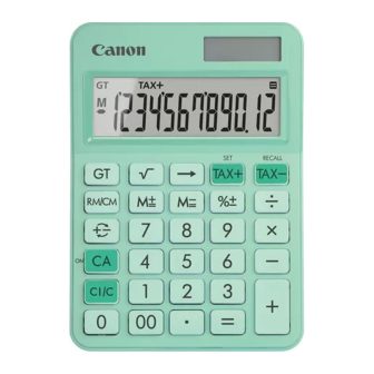 Canon Desktop Calculator LS-125KB-GR EMEA HB 12 Digits Green…