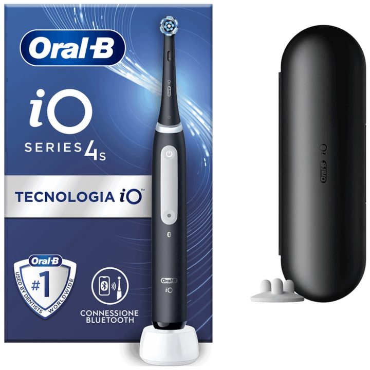 Oral-B iO 4S Adult Electric Toothbrush Black (IO4MAGNETIC/BK)