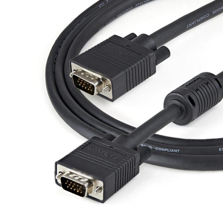 StarTech.com Cabo de Vídeo VGA Coaxial de Alta Resolução de 3m para…