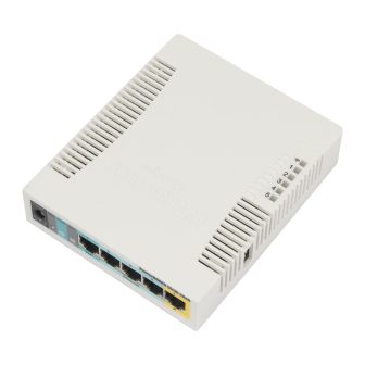 Mikrotik RB951Ui-2HnD White Power over Ethernet (PoE)