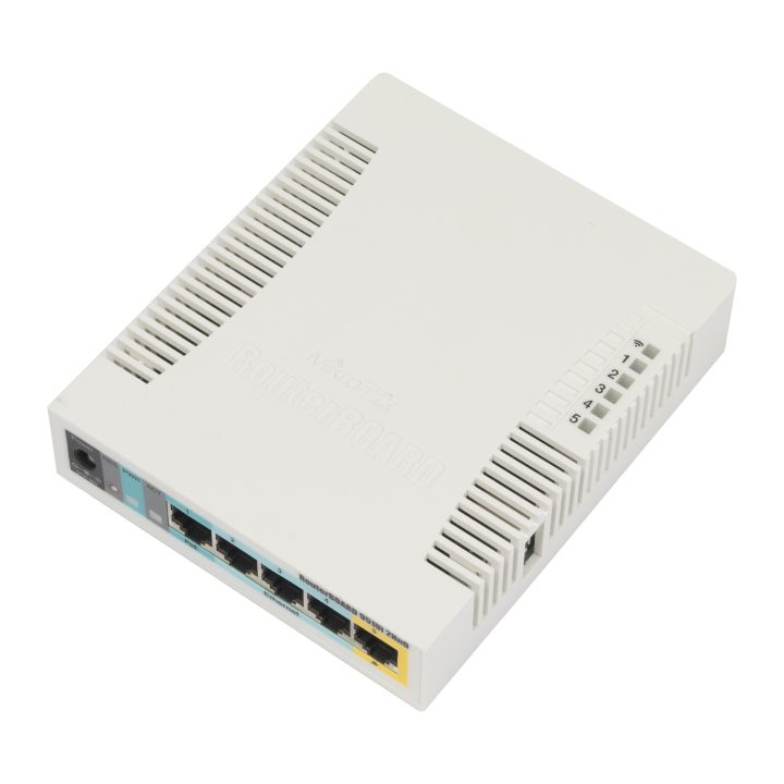Mikrotik RB951Ui-2HnD Blanco Energía sobre Ethernet (PoE)
