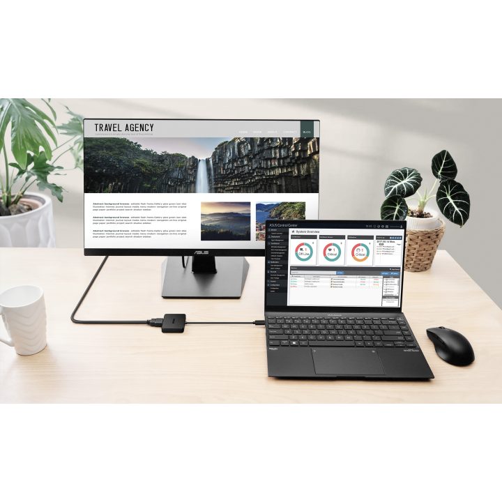 ASUS USB-C Mini Dock Alámbrico USB 3.2 Gen 2 (3.1 Gen 2) Type-C Preto