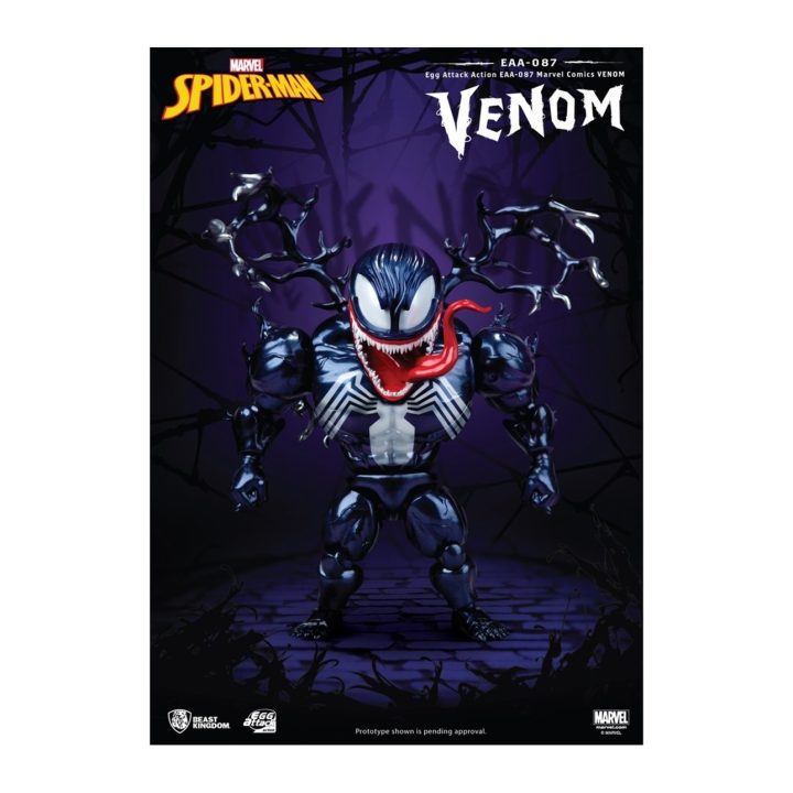Beast Kingdom Egg Attack Marvel Venom Figure (EAA-087)