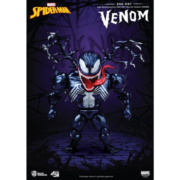 Beast Kingdom Egg Attack Marvel Venom Figure (EAA-087)