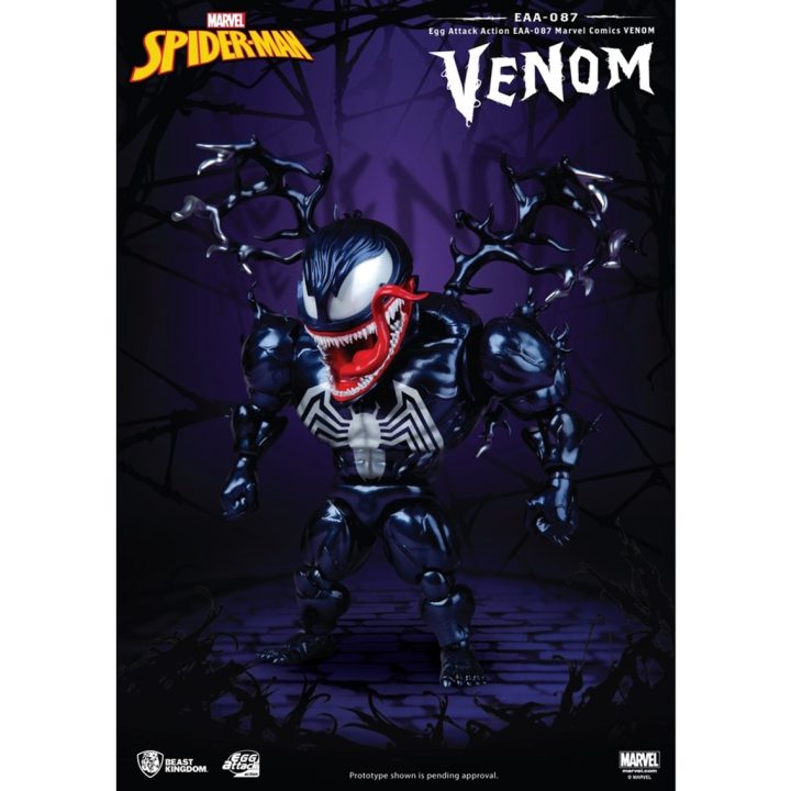 Beast Kingdom Egg Attack Marvel Venom Figure (EAA-087)