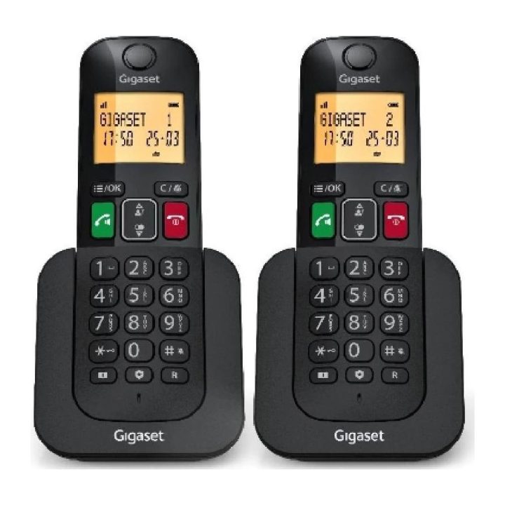 Gigaset Elemental 400 Wireless DECT Duo (L36852-H3009-D201)