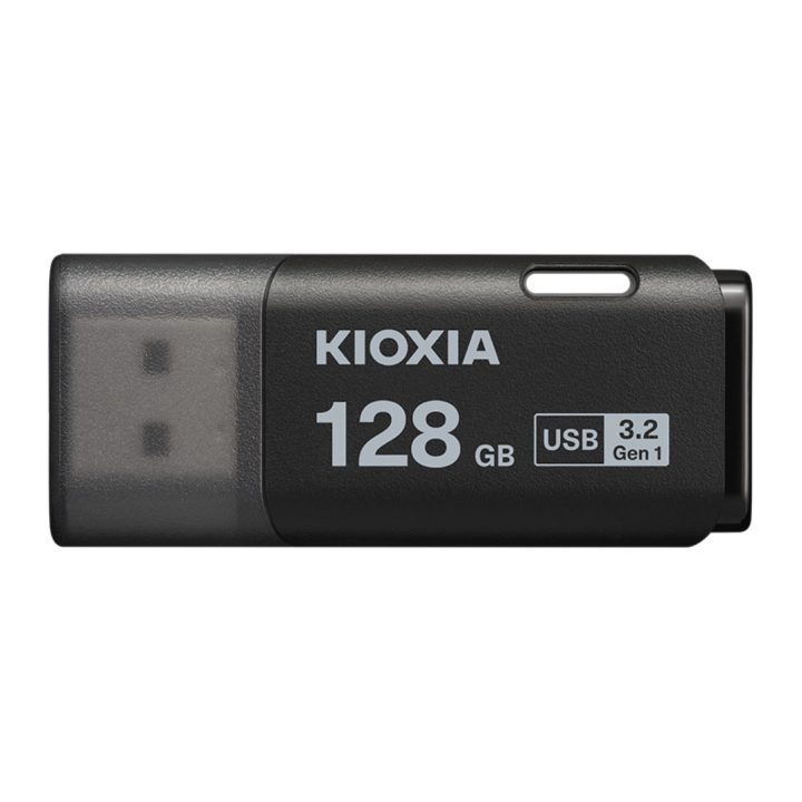 Memoria USB 3.2 KIOXIA U301 hayabusa 128GB negro (LU301K128GG4)