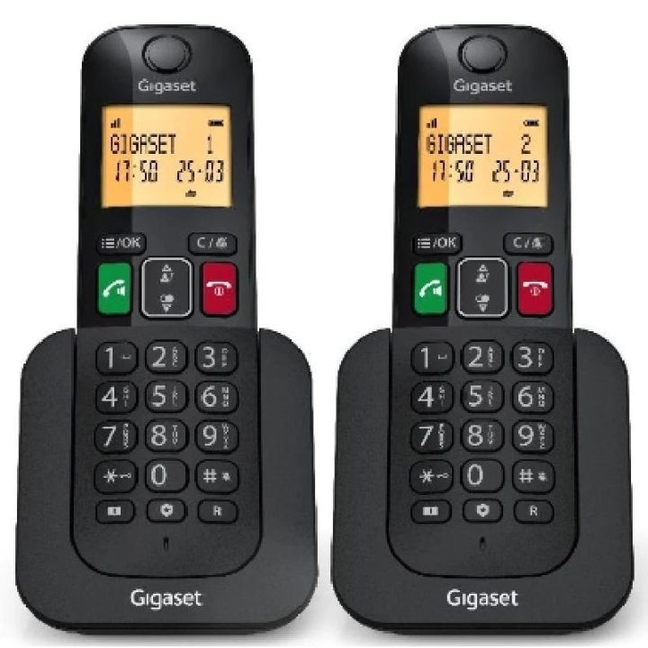Gigaset Elemental 400 Inalámbrico DECT Duo (L36852-H3009-D201)