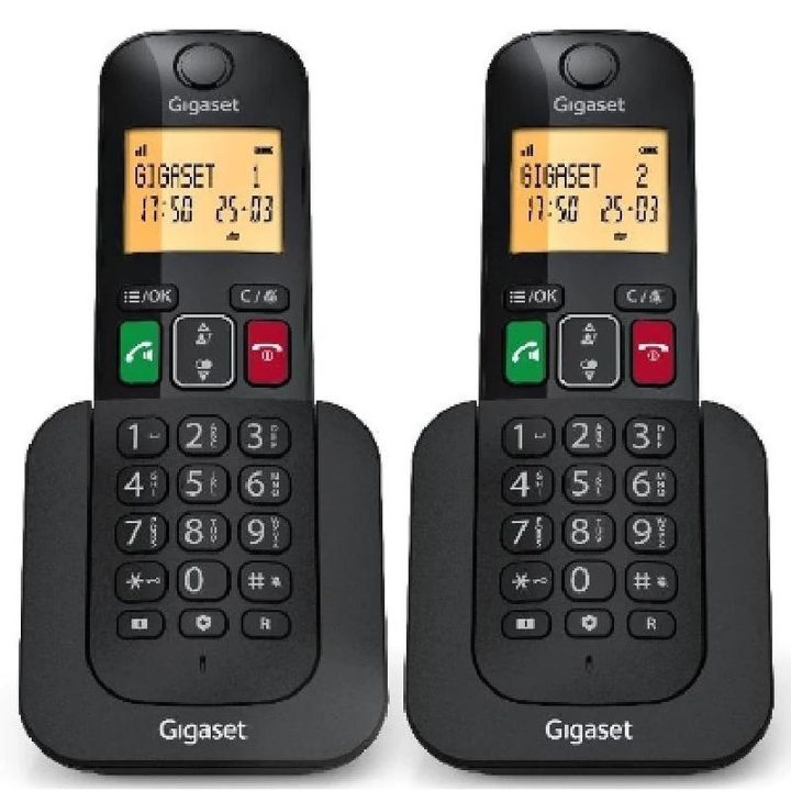 Gigaset Elemental 400 Wireless DECT Duo (L36852-H3009-D201)