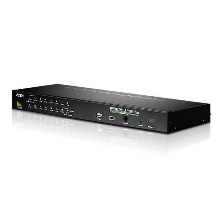 ATEN Switch KVM VGA PS/2-USB de 16 puertos con puerto para conexión…