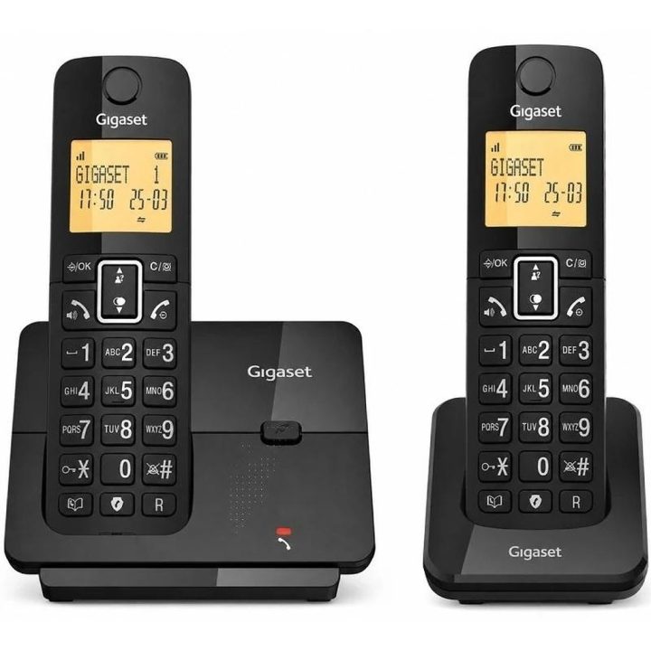 Gigaset Essential 300 Inalámbrico DECT Duo (L36852-H3211-D201)