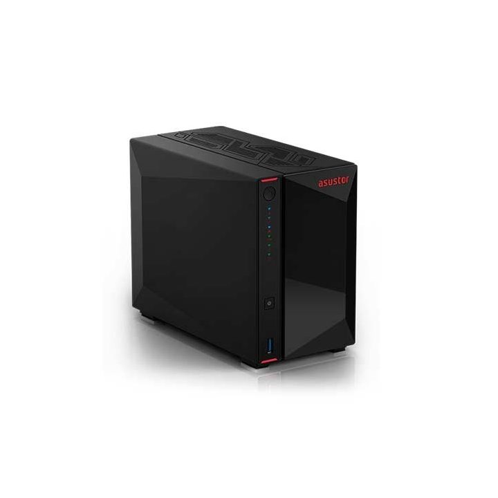 ASUSTOR AS5402 2-Bay NAS Server 4GB RAM 2.5G 2 XSATA3 6GB s 3.5 2.5…