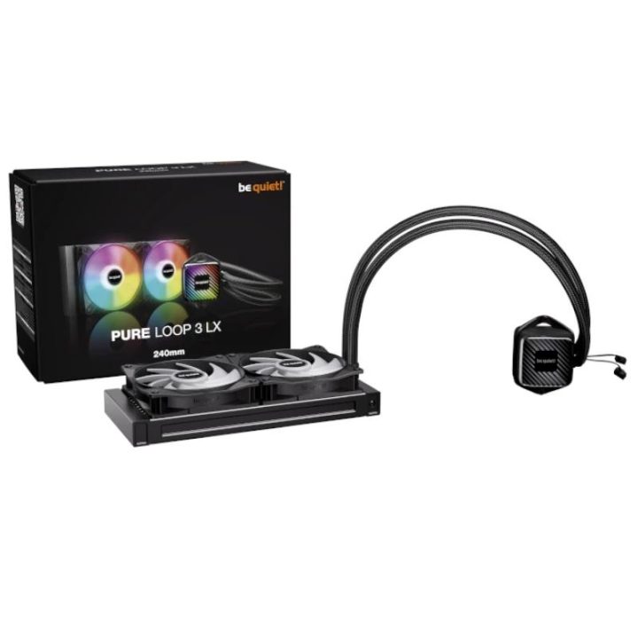 be quiet! PURE LOOP 3 LX CPU All-in-One Liquid Cooler 12 cm Black 1…