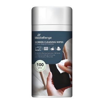 Toalhetes de limpeza para ecrãs Mediarange (MR720)