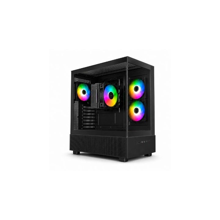 Torre ATX 650W Montech xr black pré-montada (XR AC 650B)