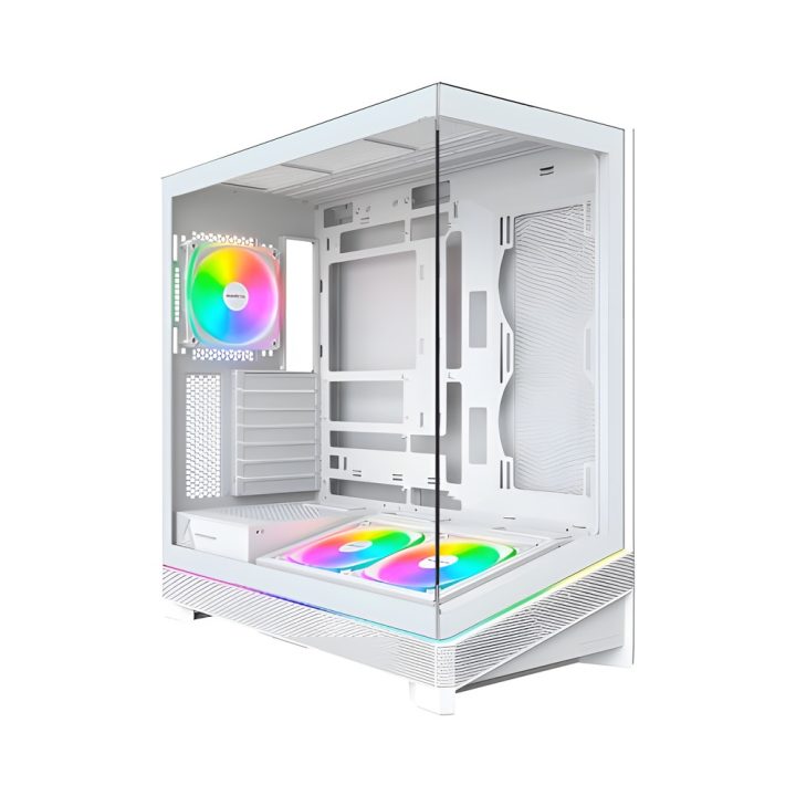 Montech SKY 3 ARGB White ATX Case, ATX, Micro-ATX, Mini-ATX (SKY 3…