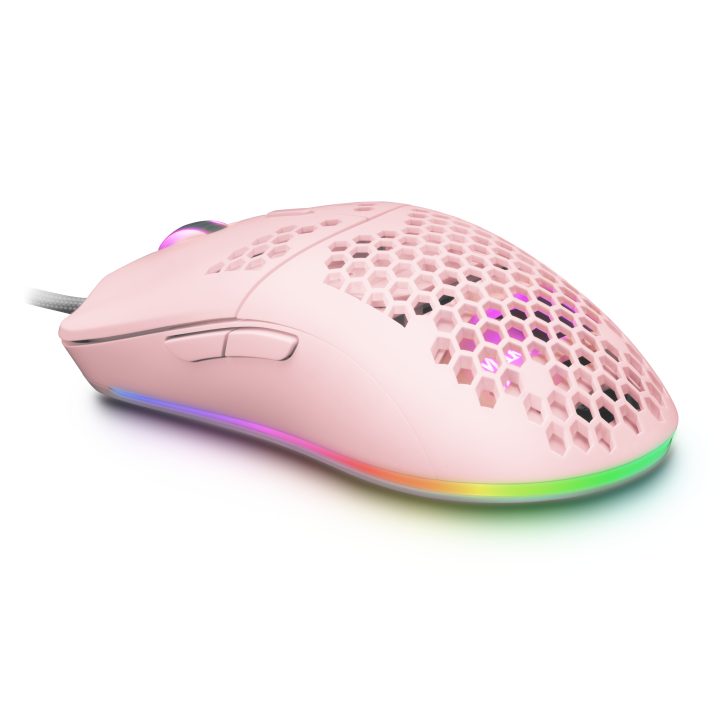 Mars Gaming MMAX, Ultralight Mouse 69g, Optical 12400DPI, Chroma RGB…