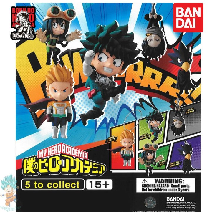 Conjunto gashapon My Hero Academia chaveiro mascote deformada Smash…