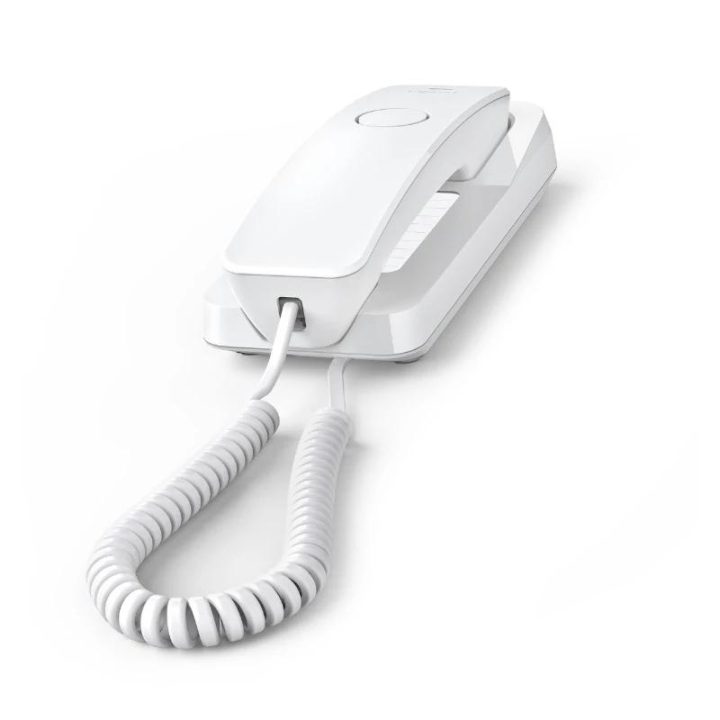 Gigaset desk 200 white landline phone - wired (S30054-H6539-R602)