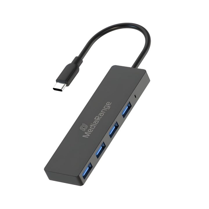 Hub Mediarange USB-C 4xusb 3.0 USB-C 3.0 (MRCS508)