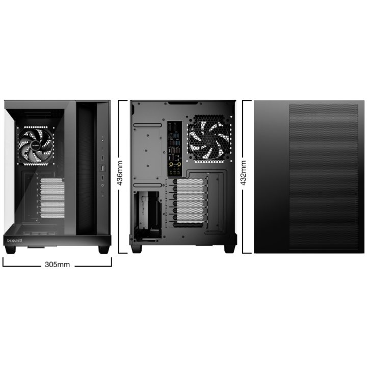 be quiet! Light Base 500 Midi Tower Black