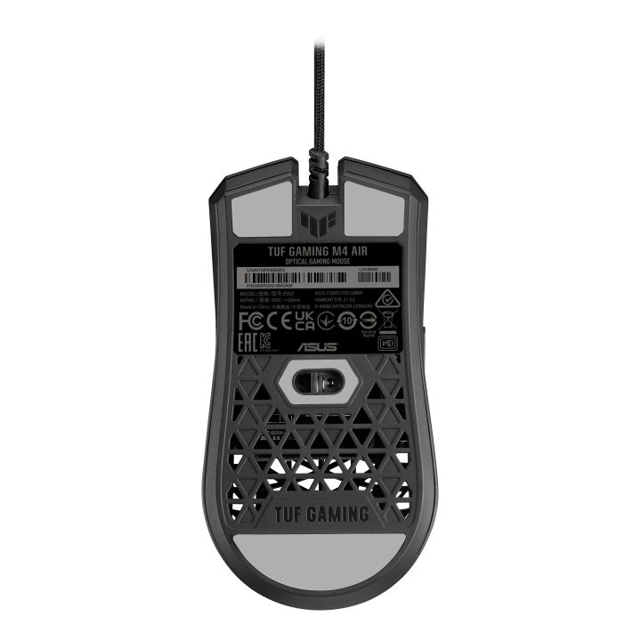 ASUS TUF Gaming M4 Air Ambidextrous Gaming Mouse USB Type-A Optical…