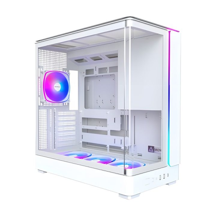 Torre ATX Montech king 45 pro ARGB white (KING 45 PRO (W))