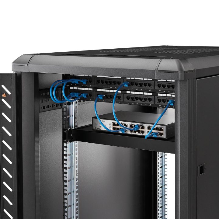 StarTech.com Prateleira Ajustável 1U para Rack de Servidores - 150kg…