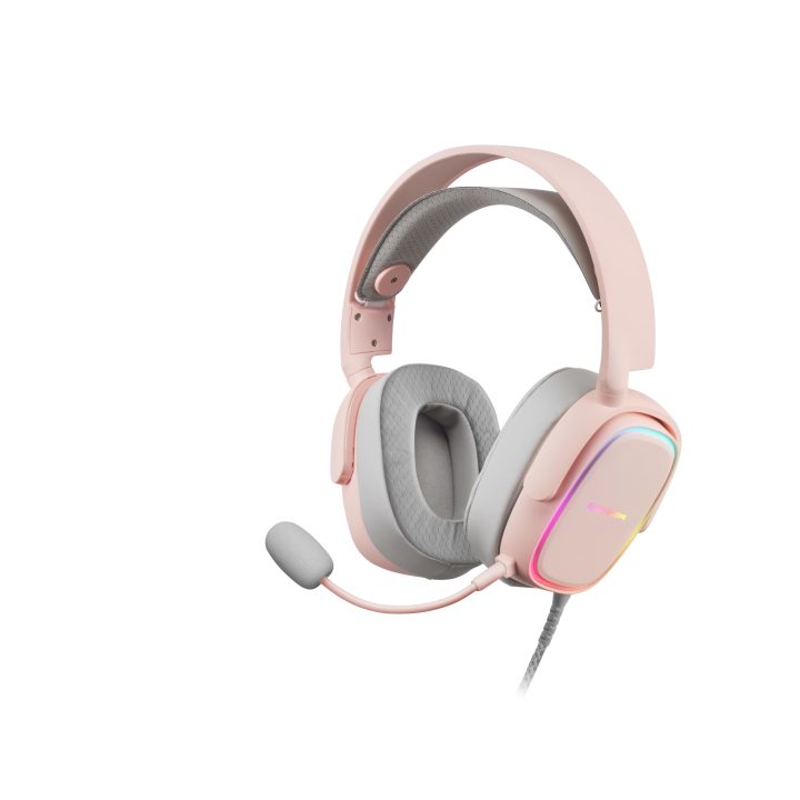 Mars Gaming MHAX Rosa, Auriculares Gaming RGB, Micrófono Extraíble…