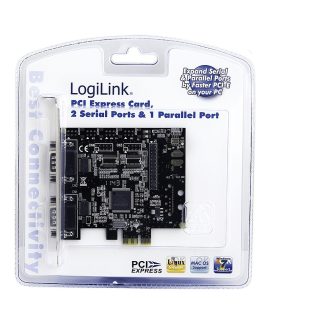 LogiLink PC0033 Internal Parallel, Serial Interface Card and Adapter