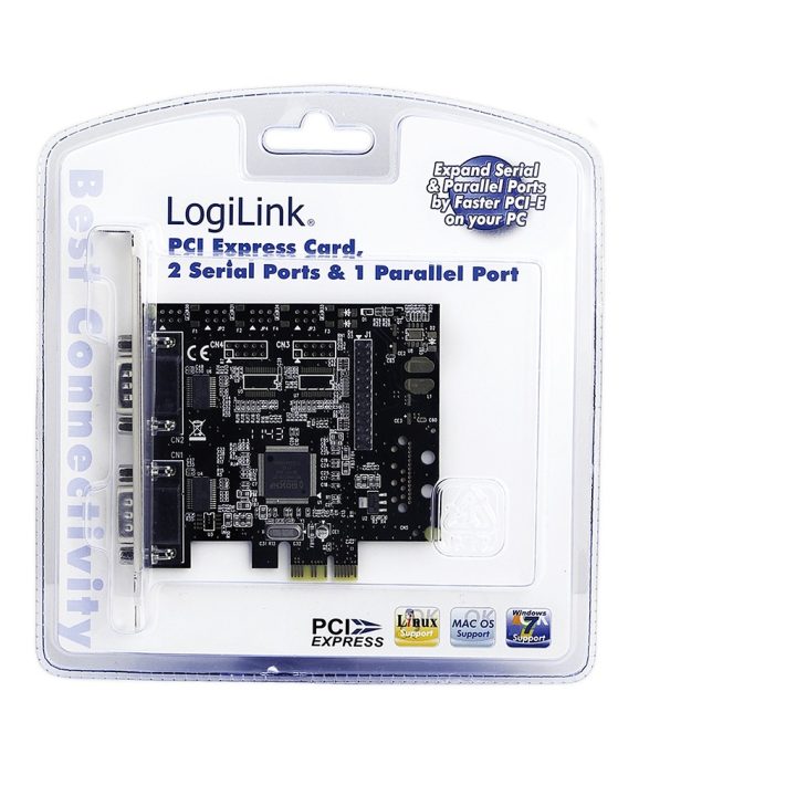 LogiLink PC0033 Internal Parallel, Serial Interface Card and Adapter