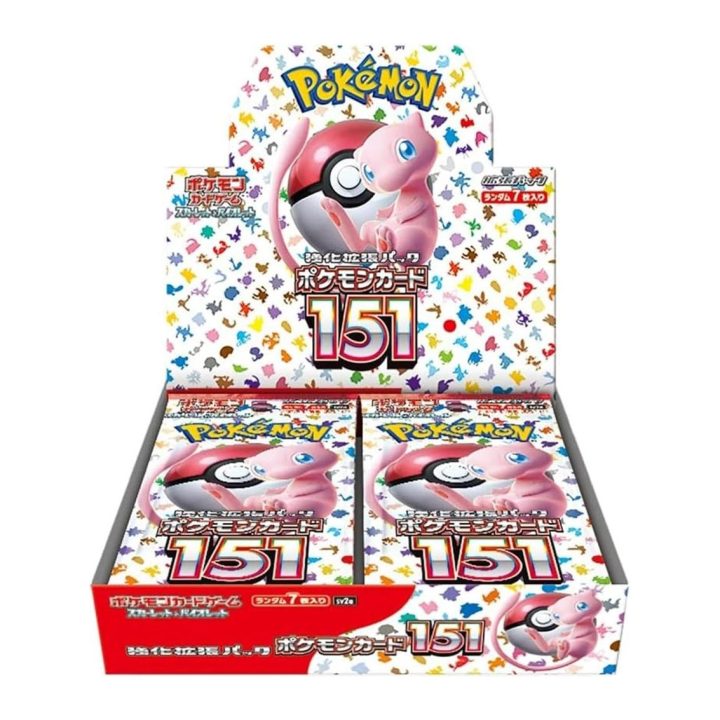 Pokemon TCG Pokémon Card 151 caixa de 20 pacotes japonês