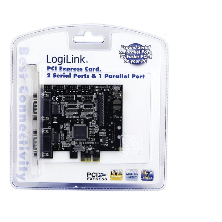 LogiLink PC0033 Internal Parallel, Serial Interface Card and Adapter