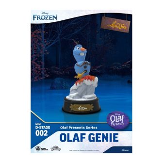 Figura beast kingdom minidstage Disney olaf presenta olaf genio…